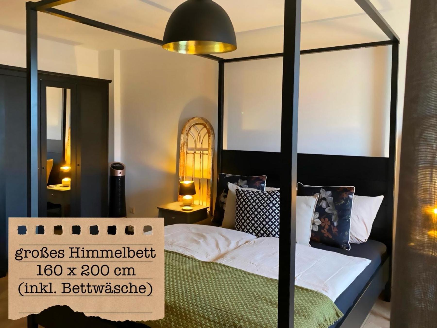 Alte Schule Wittenberg, 3 Ferienwohnungen Fuer Bis Zu 12 Personen, An Der Elbe, Mit Garten 外观 照片