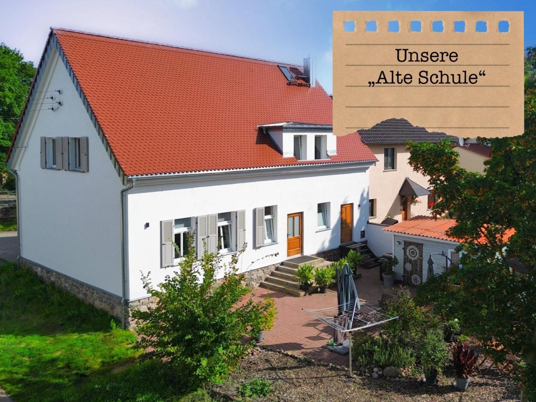 Alte Schule Wittenberg, 3 Ferienwohnungen Fuer Bis Zu 12 Personen, An Der Elbe, Mit Garten 外观 照片